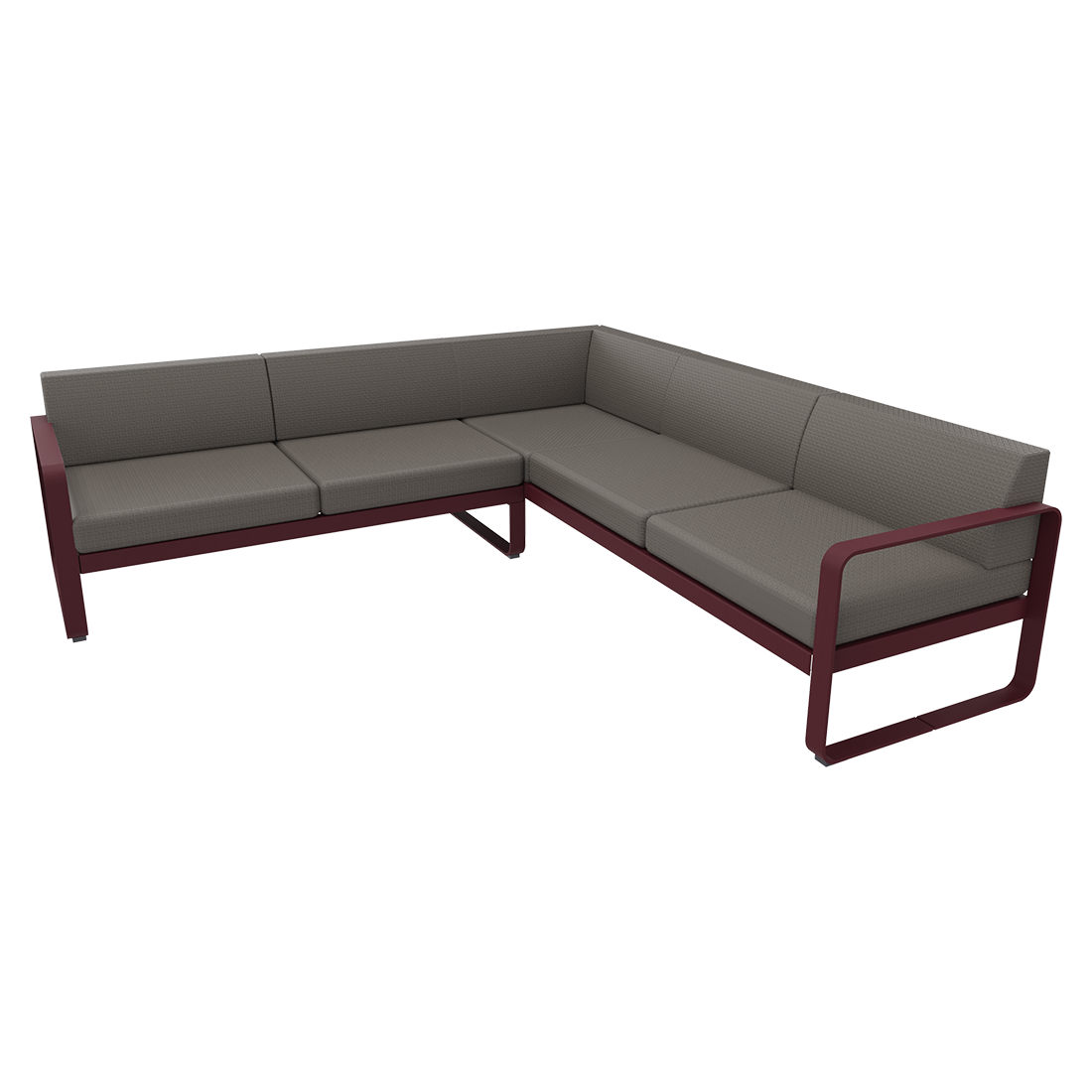 BELLEVIE MODULAR SOFA COMPOSITION 2-GREY TAUPE CUSHION