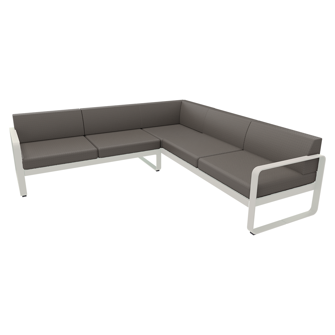 BELLEVIE MODULAR SOFA COMPOSITION 2-GREY TAUPE CUSHION