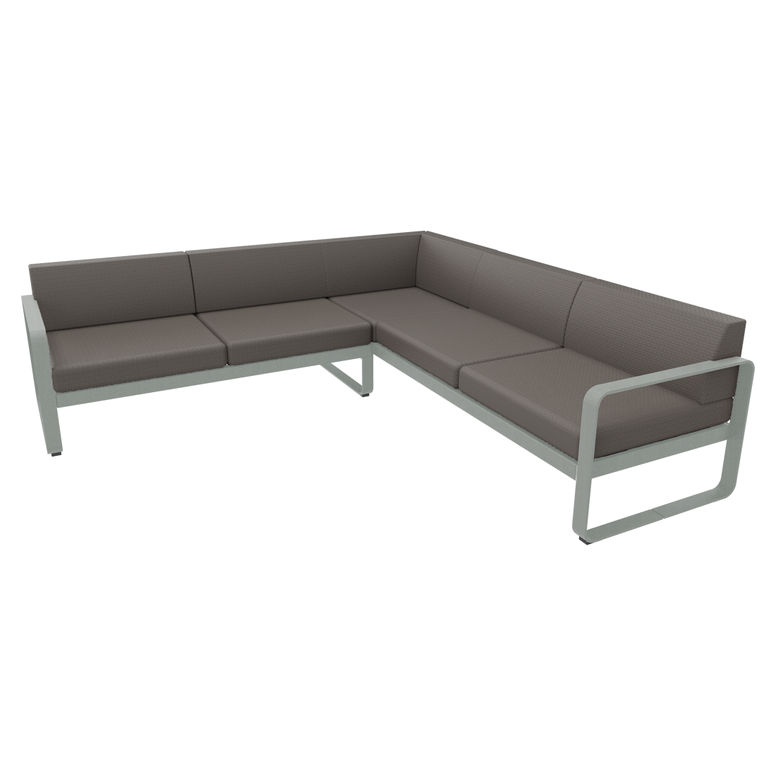 BELLEVIE MODULAR SOFA COMPOSITION 2-GREY TAUPE CUSHION