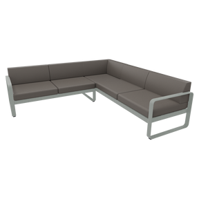 BELLEVIE MODULAR SOFA COMPOSITION 2-GREY TAUPE CUSHION