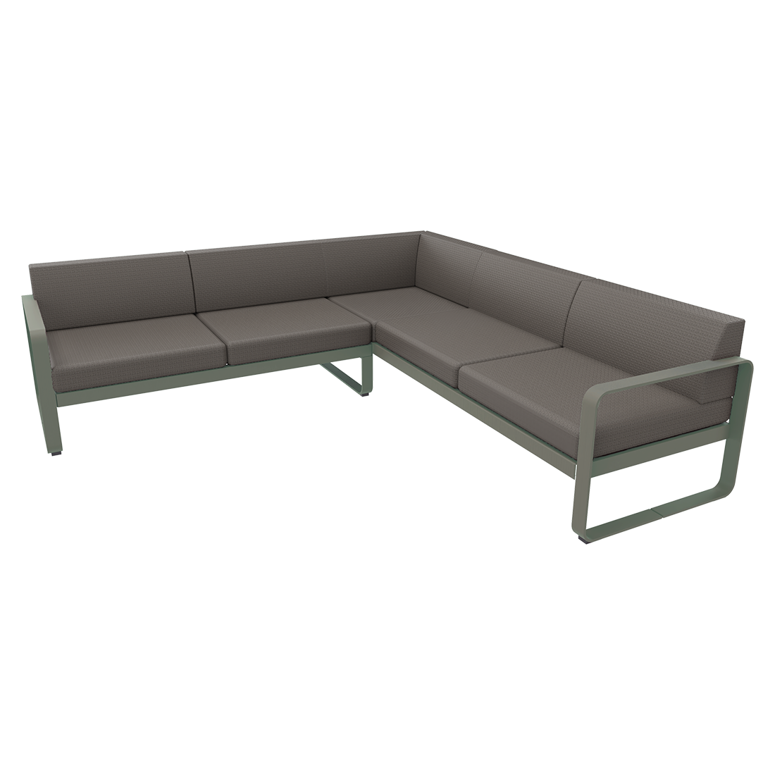 BELLEVIE MODULAR SOFA COMPOSITION 2-GREY TAUPE CUSHION