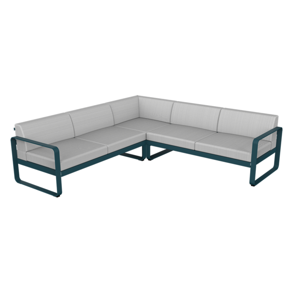 BELLEVIE MODULAR SOFA COMPOSITION 2-FLANNEL GREY CUSHION