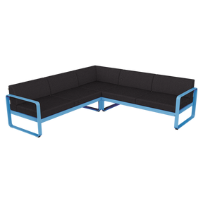 BELLEVIE MODULAR SOFA COMPOSITION 2-GRAPHITE GREY CUSHION