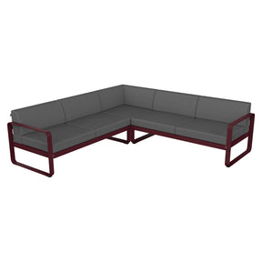 BELLEVIE MODULAR SOFA COMPOSITION 2-FLANNEL GREY CUSHION