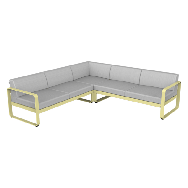 BELLEVIE MODULAR SOFA COMPOSITION 2-FLANNEL GREY CUSHION