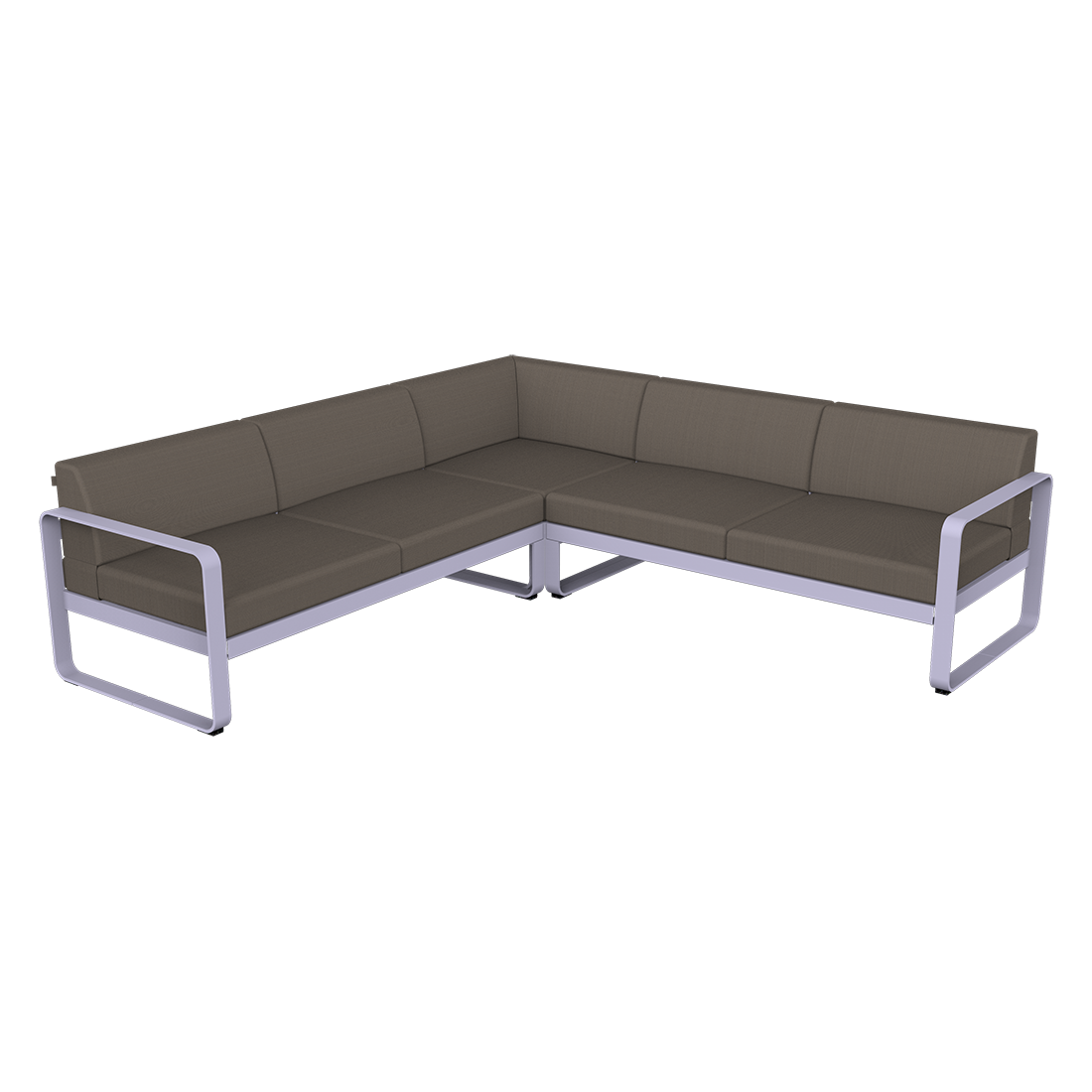 BELLEVIE MODULAR SOFA COMPOSITION 2-GREY TAUPE CUSHION