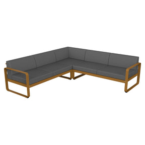 BELLEVIE MODULAR SOFA COMPOSITION 2-FLANNEL GREY CUSHION