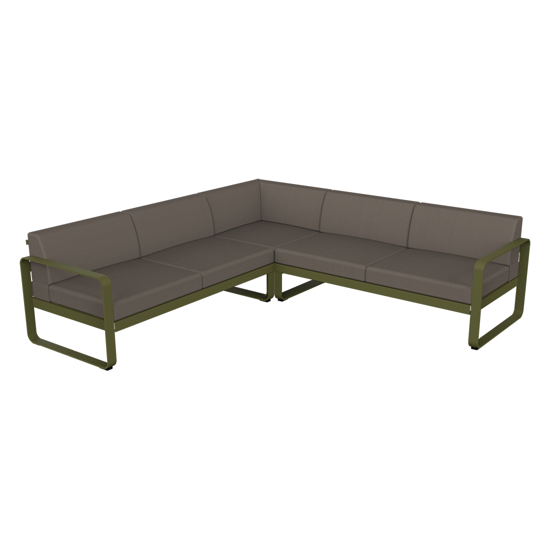 BELLEVIE MODULAR SOFA COMPOSITION 2-GREY TAUPE CUSHION