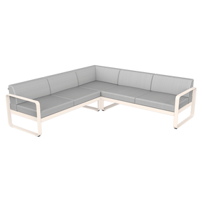 BELLEVIE MODULAR SOFA COMPOSITION 2-FLANNEL GREY CUSHION
