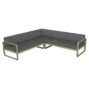 BELLEVIE MODULAR SOFA COMPOSITION 2-FLANNEL GREY CUSHION