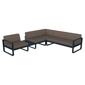 BELLEVIE MODULAR SOFA COMPOSITION 3A-TAUPE GREY CUSHION
