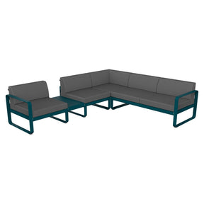 BELLEVIE MODULAR SOFA COMPOSITION 3A-FLANNEL GREY CUSHION
