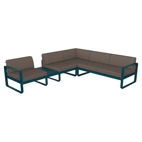 BELLEVIE MODULAR SOFA COMPOSITION 3A-TAUPE GREY CUSHION