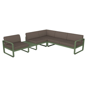 BELLEVIE MODULAR SOFA COMPOSITION 3A-TAUPE GREY CUSHION