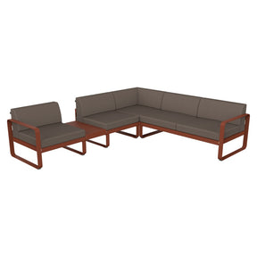 BELLEVIE MODULAR SOFA COMPOSITION 3A-TAUPE GREY CUSHION