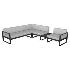 BELLEVIE MODULAR SOFA COMPOSITION 3B-OFF WHITE CUSHION