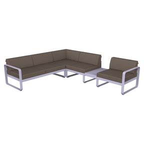 BELLEVIE MODULAR SOFA COMPOSITION 3B-TAUPE GREY CUSHION