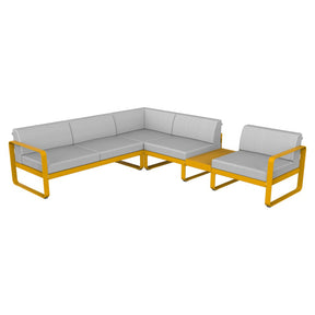 BELLEVIE MODULAR SOFA COMPOSITION 3B-OFF WHITE CUSHION