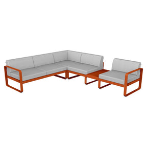 BELLEVIE MODULAR SOFA COMPOSITION 3B-OFF WHITE CUSHION