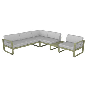 BELLEVIE MODULAR SOFA COMPOSITION 3B-OFF WHITE CUSHION