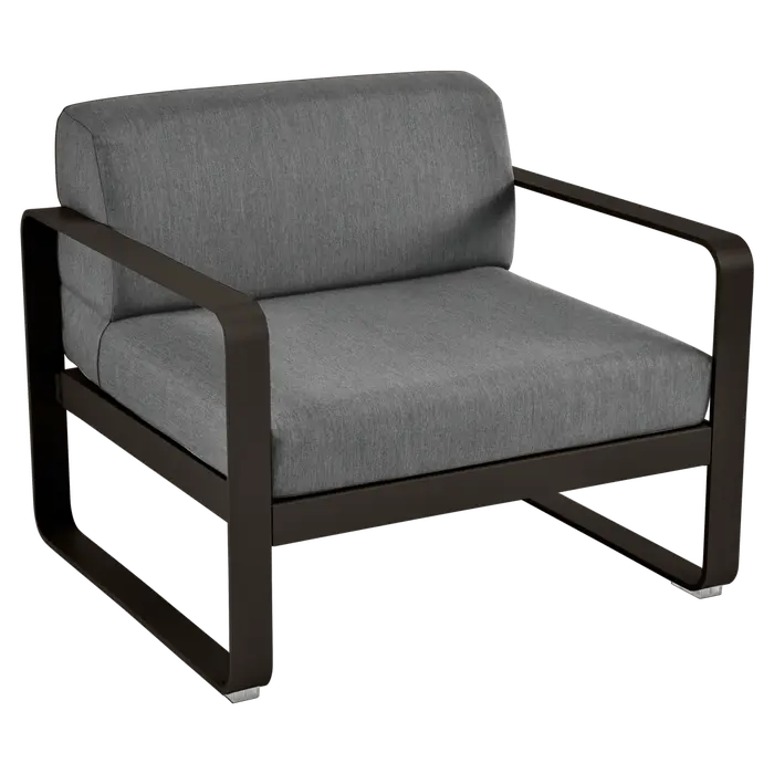 BELLEVIE ARMCHAIR-GRAPHITE GREY CUSHION