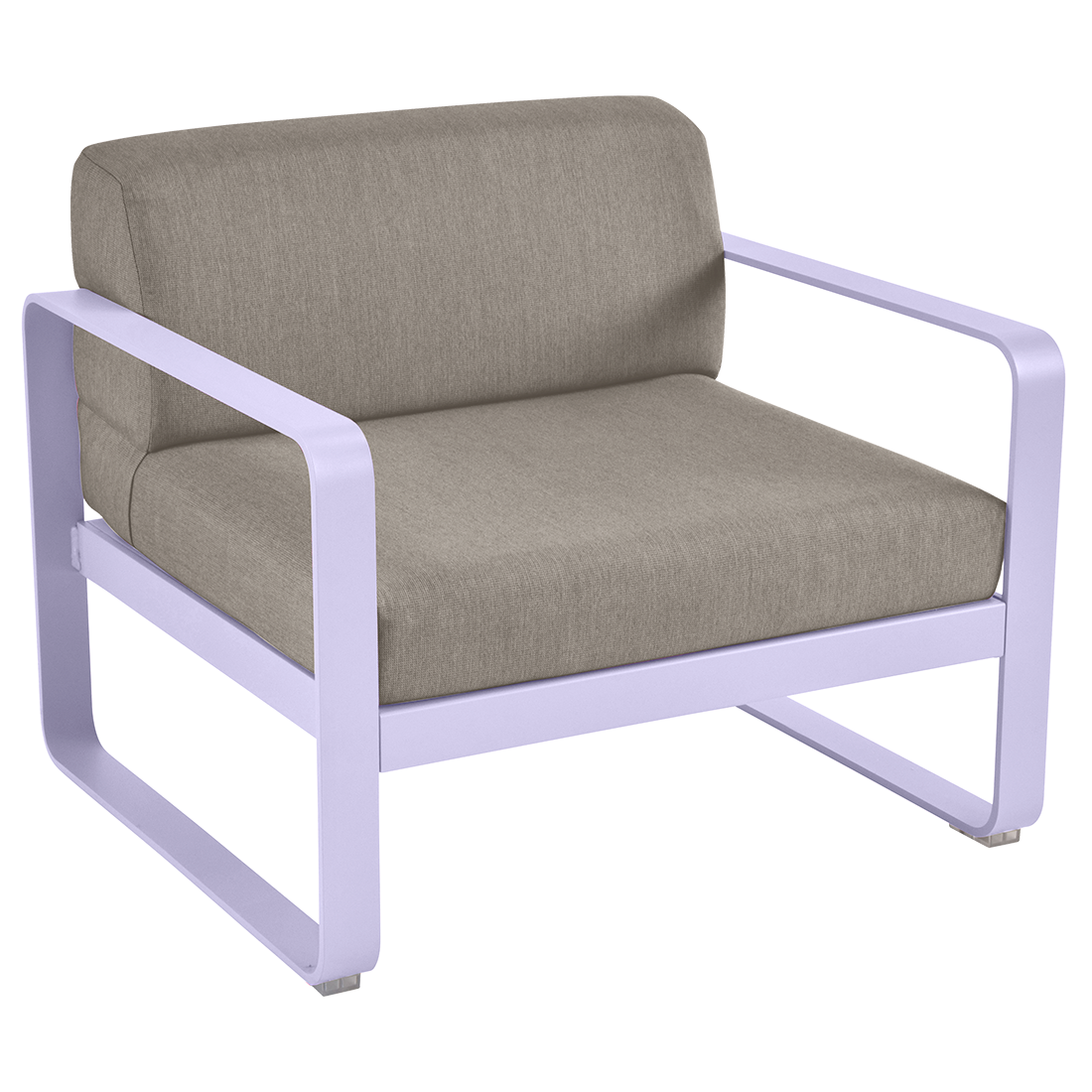 BELLEVIE ARMCHAIR-GREY TAUPE CUSHION