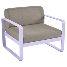 BELLEVIE ARMCHAIR-GREY TAUPE CUSHION