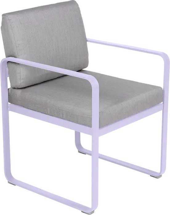 BELLEVIE DINING ARMCHAIR-FLANNEL GREY