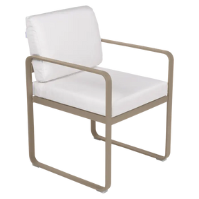 BELLEVIE DINING ARMCHAIR-OFF WHITE