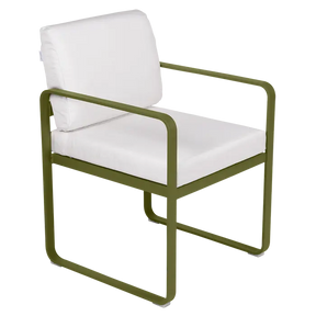 BELLEVIE DINING ARMCHAIR-OFF WHITE