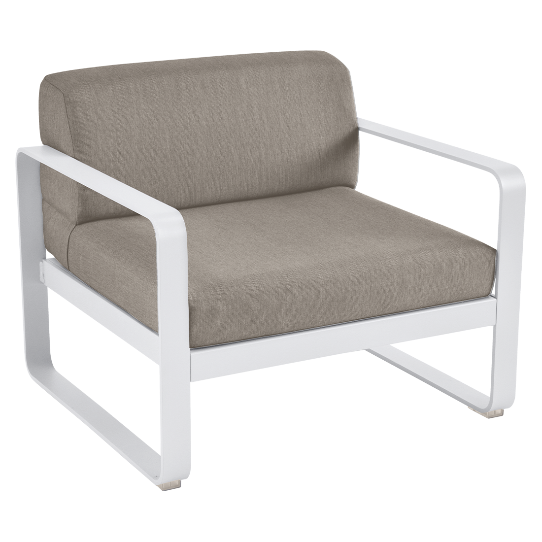 BELLEVIE ARMCHAIR-GREY TAUPE CUSHION