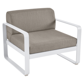 BELLEVIE ARMCHAIR-GREY TAUPE CUSHION