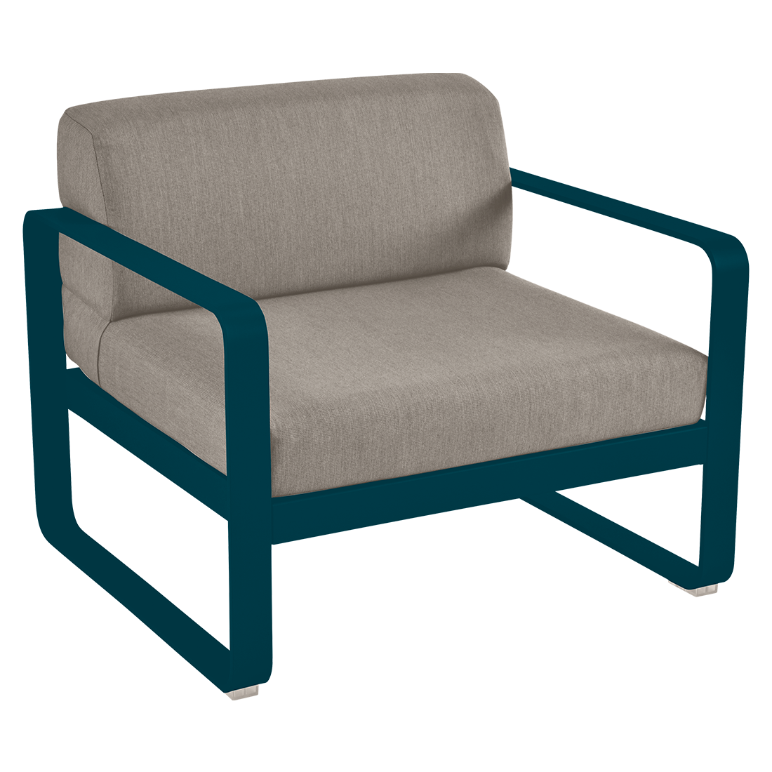 BELLEVIE ARMCHAIR-GREY TAUPE CUSHION