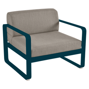 BELLEVIE ARMCHAIR-GREY TAUPE CUSHION