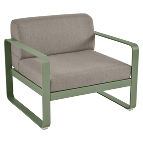 BELLEVIE ARMCHAIR-GREY TAUPE CUSHION