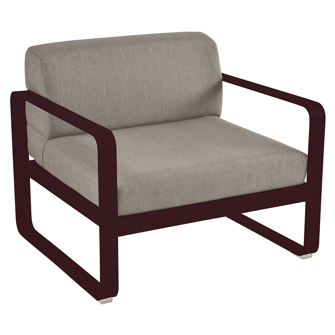 BELLEVIE ARMCHAIR-GREY TAUPE CUSHION