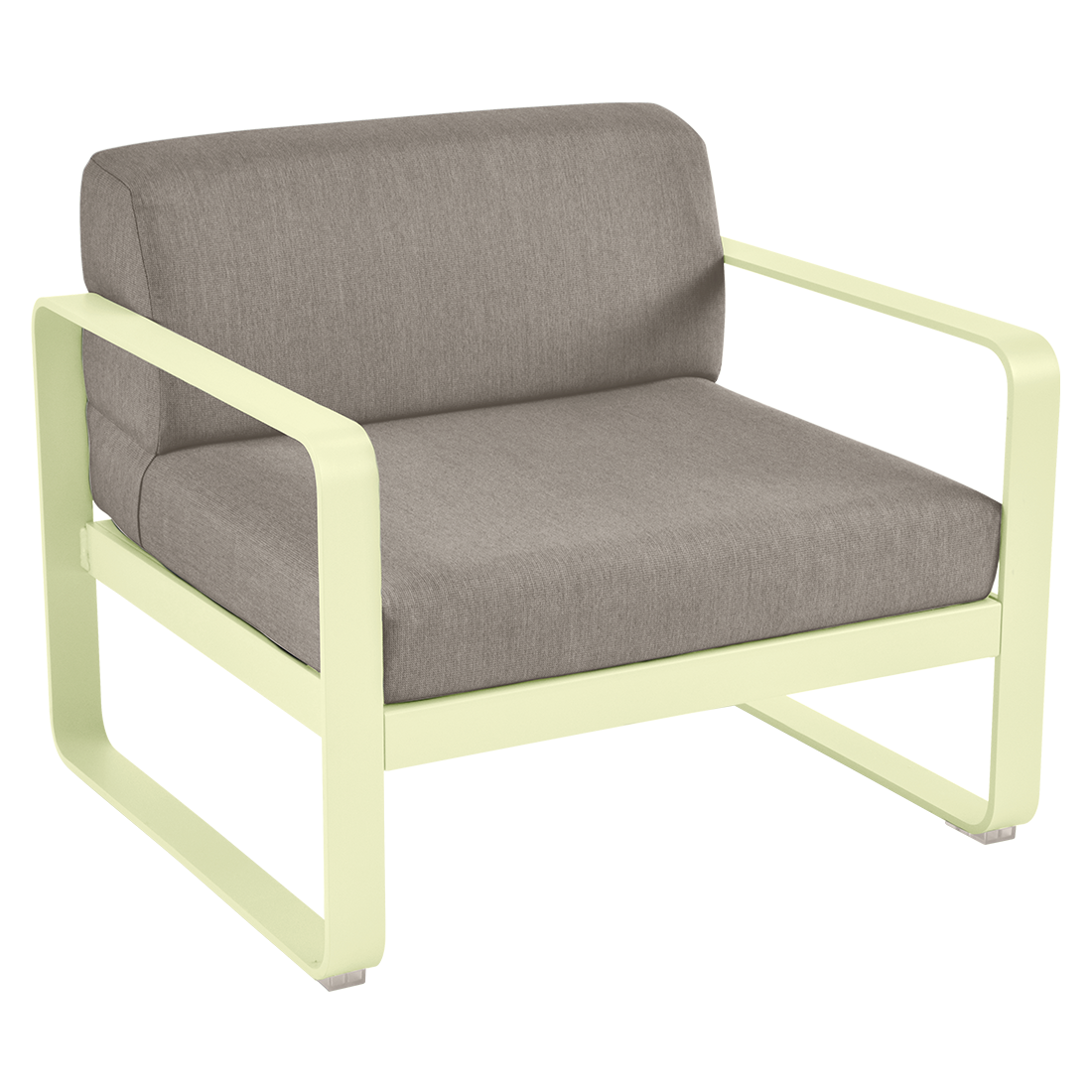 BELLEVIE ARMCHAIR-GREY TAUPE CUSHION