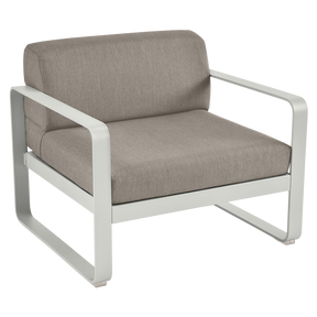 BELLEVIE ARMCHAIR-GREY TAUPE CUSHION