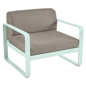 BELLEVIE ARMCHAIR-GREY TAUPE CUSHION