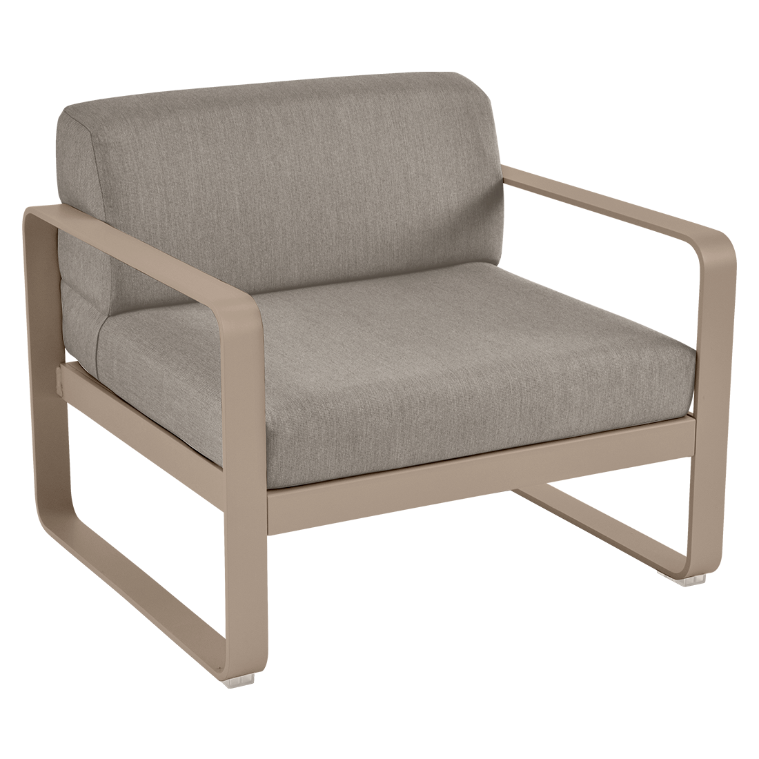 BELLEVIE ARMCHAIR-GREY TAUPE CUSHION