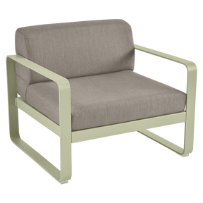 BELLEVIE ARMCHAIR-GREY TAUPE CUSHION