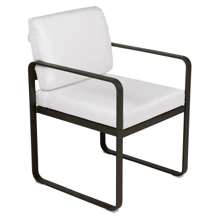 BELLEVIE DINING ARMCHAIR-OFF WHITE