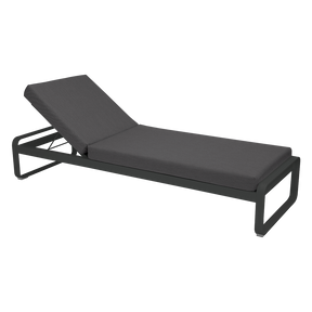 BELLEVIE SUNLOUNGER-GRAPHITE GREY CUSHION