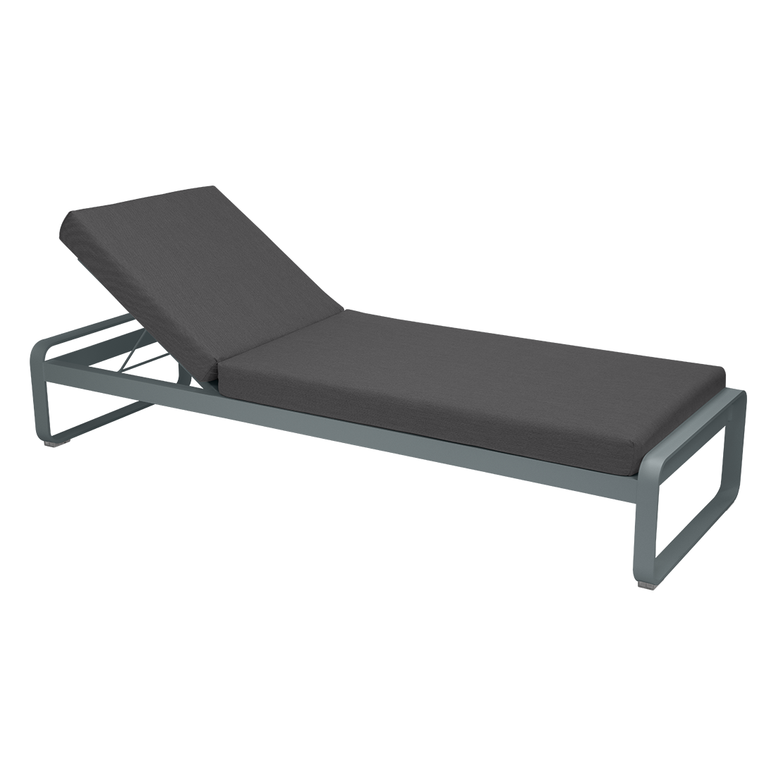 BELLEVIE SUNLOUNGER-GRAPHITE GREY CUSHION