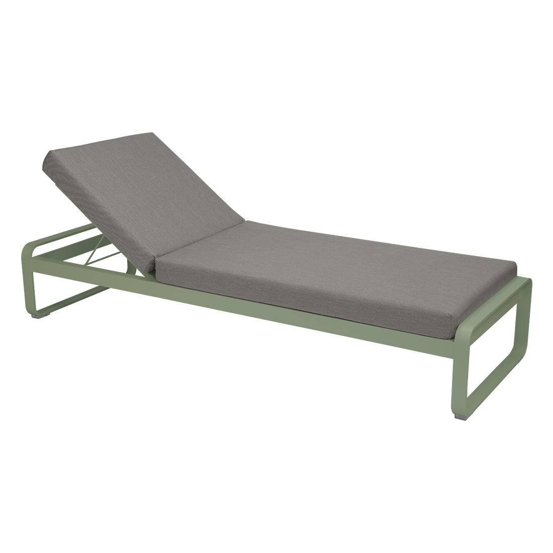 BELLEVIE SUNLOUNGER-GREY TAUPE CUSHION