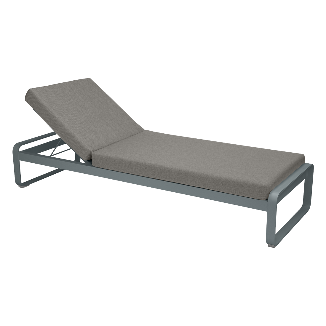 BELLEVIE SUNLOUNGER-GREY TAUPE CUSHION