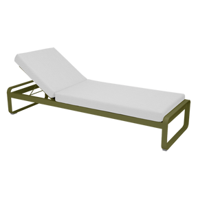 BELLEVIE SUNLOUNGER-OFF WHITE CUSHION