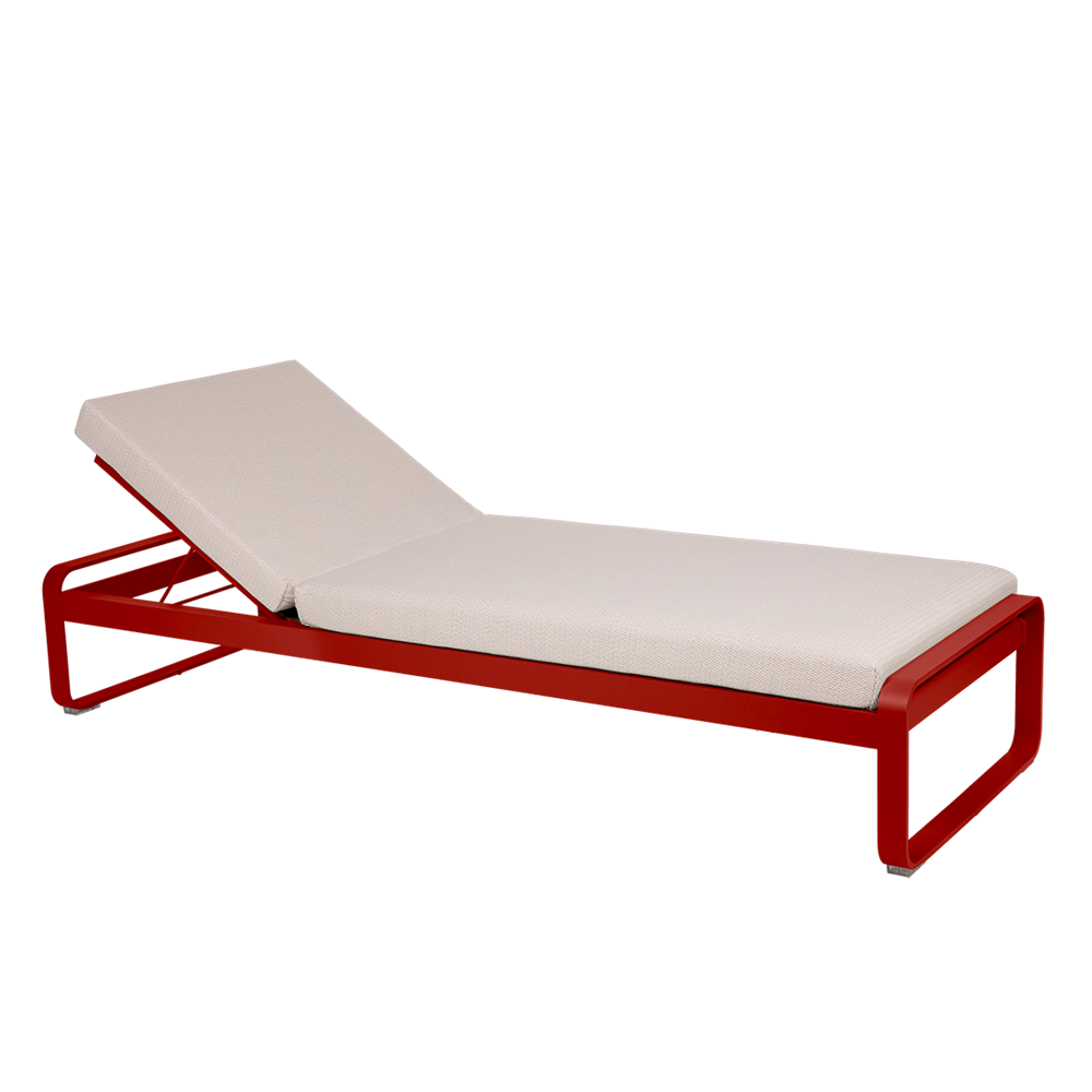 BELLEVIE SUNLOUNGER-PEARL CUSHION