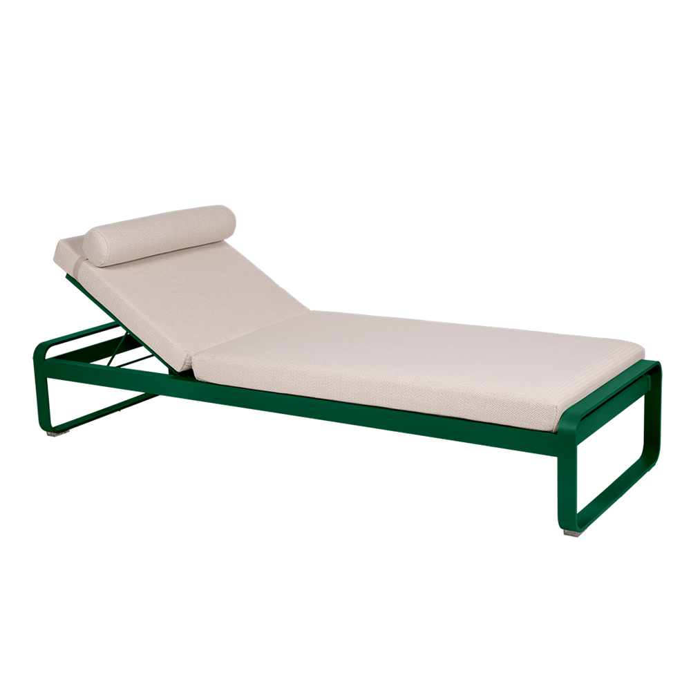 BELLEVIE SUNLOUNGER-PEARL CUSHION