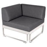 BELLEVIE 1-SEATER CORNER MODULE-GRAPHITE GREY CUSHION